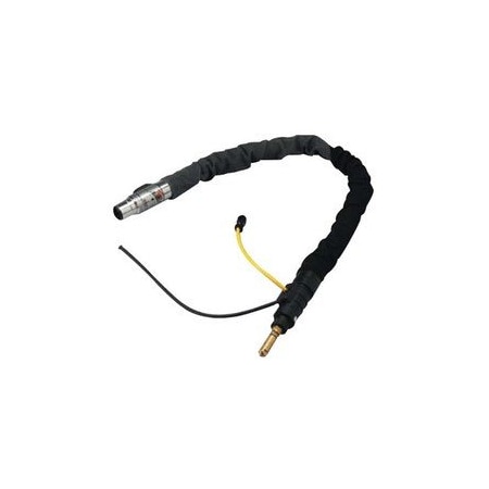 Tweco MIG Gun Assembly, QRA Robotic, 4 ft L, 600 A, Air Cooled 3045-1002